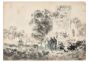 Group Of People In Landscape - Modern Artworks 