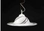 Murano Black and White Lamp
