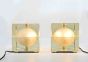Pair of Cubosfera Table Lamps