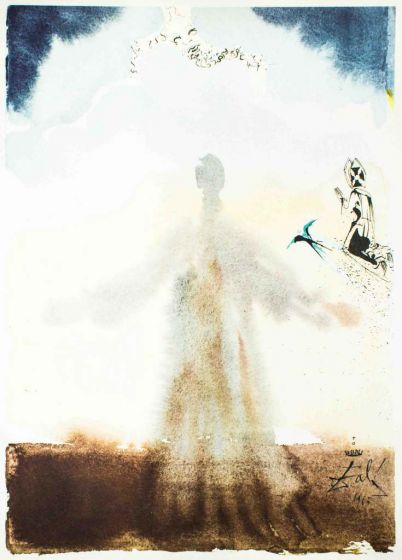 Amen - From "Pater Noster" by Salvador Dalí - Modern Artwork
