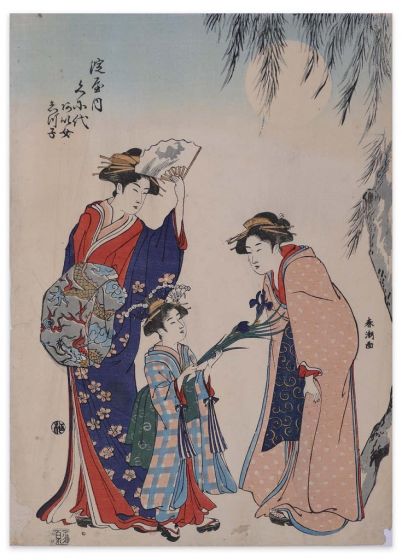 Japanese Women by Katsukawa Shunchuo - Modern Artworks