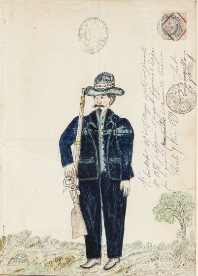 Figure of a field guard
