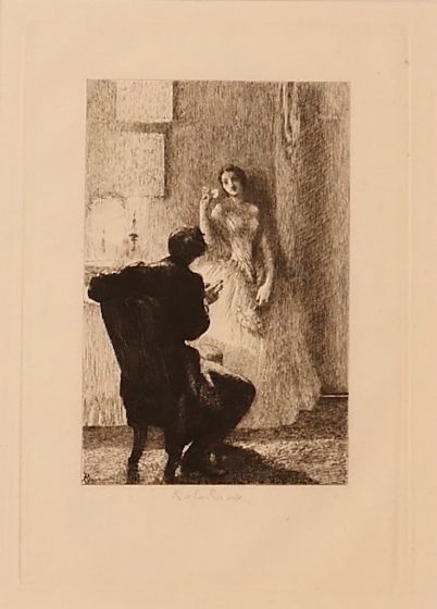 Gallantry by Ricardo de los Ríos- Modern Artwork