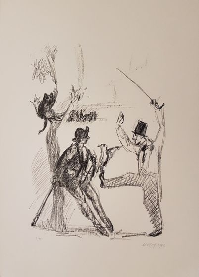  Artista di strada by Aldo Carpi - Modern Art