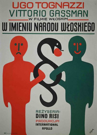 In the Name of the Italian People, Polish Movie Poster