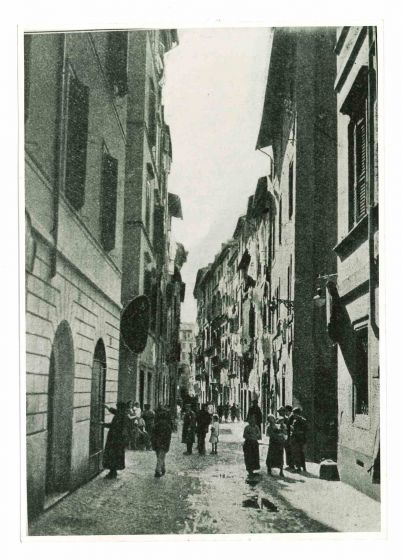 Street Of Rome - Vintage Photograph