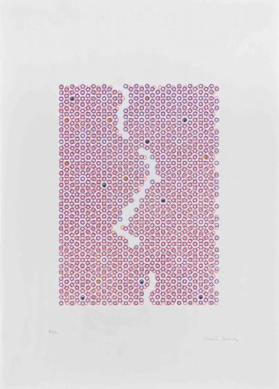 Abstract Composition  in Pink