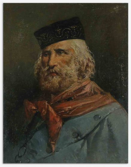 Portrait of Giuseppe Garibaldi