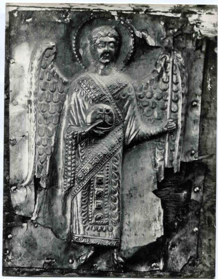 Vintage Photo Detail of the Cathedral in Torcello (Venice)