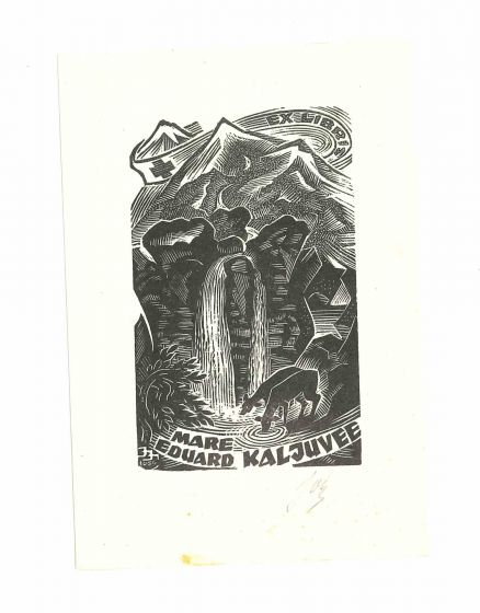 Ex Libris Eduard Kaljuvee