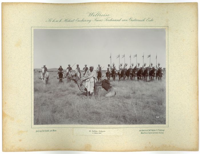Indien. Jodpoor - 2 Marz 1893 by prince Franz Ferdinand von Osterreich Este - Artwork