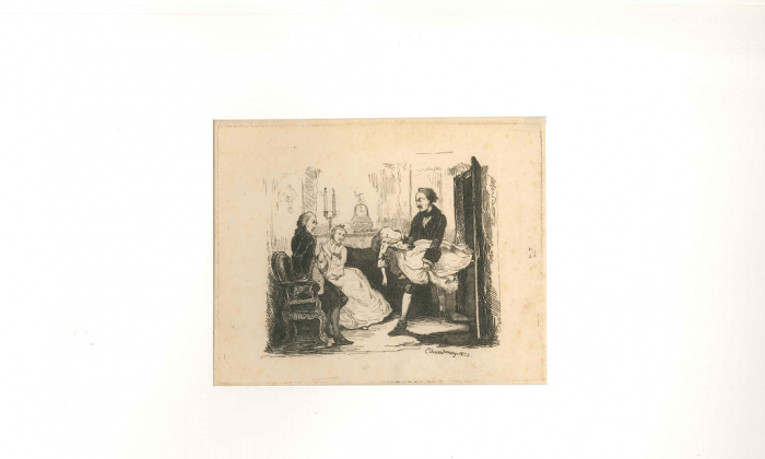 Le Cimatière d'Ivry by Edouard May - Modern Artwork