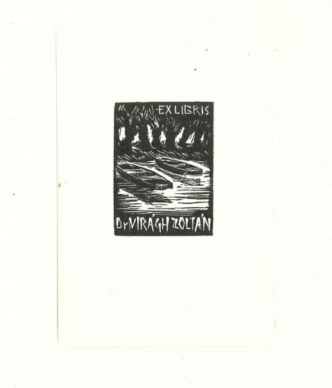 Ex Libris Dr. Virag - Contemporary Artwork