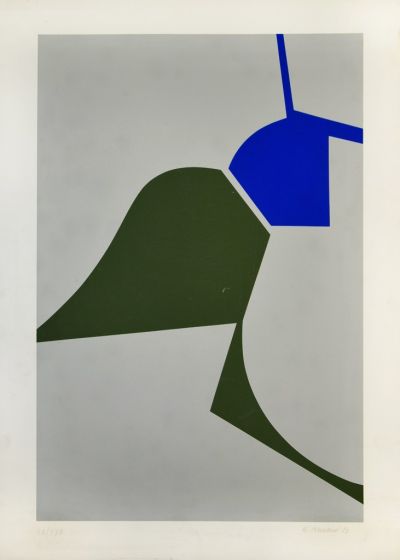 Mediterranean Abstract by Renato Barisani - Contemporary Artwork