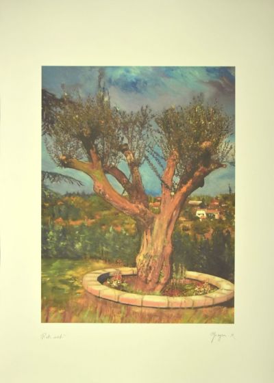 L'Ulivo is an original artwork realized by the Belgian artist Martine Goeyens.
