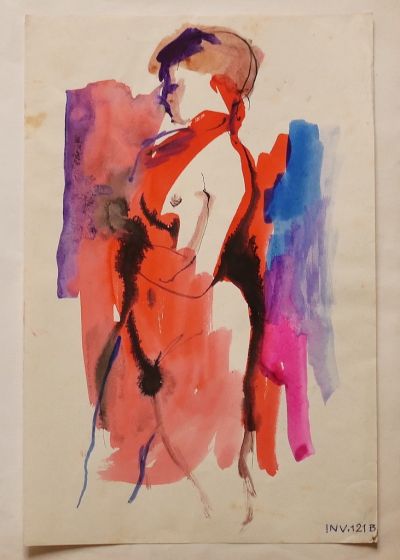 Nude Woman by Leo Guida - Contemporary Artwork