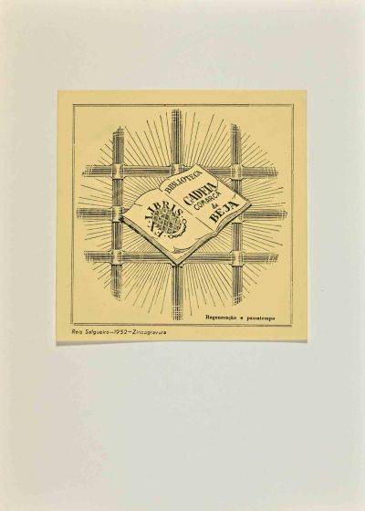 Ex Libris Biblioteca Cadeia Comarca de Beja
