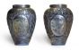 Persian Silver Salve Vases - Decorative Objects