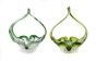 Couple of Blown Glass Baskets - Decorative Objects