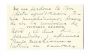 Victoria Ocampo's Business Card - Manuscript