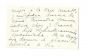 Victoria Ocampo's Business Card - Manuscript