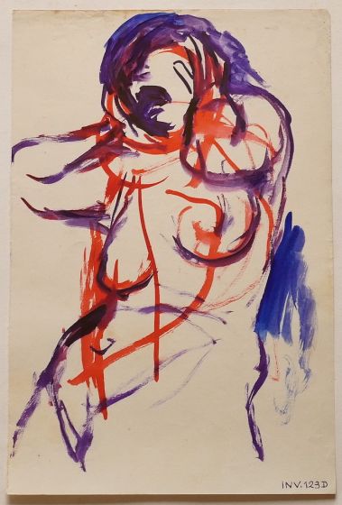 Nude Woman by Leo Guida - Contemporary Artwork