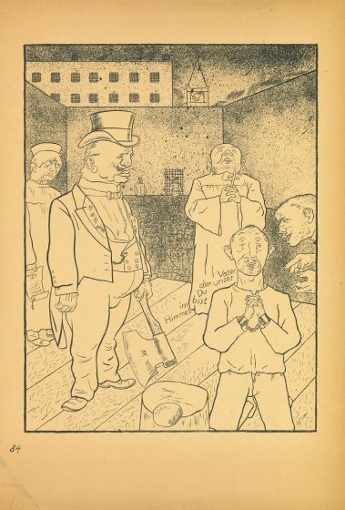 Execution Ecce Homo by George Grosz - Modern Artwork