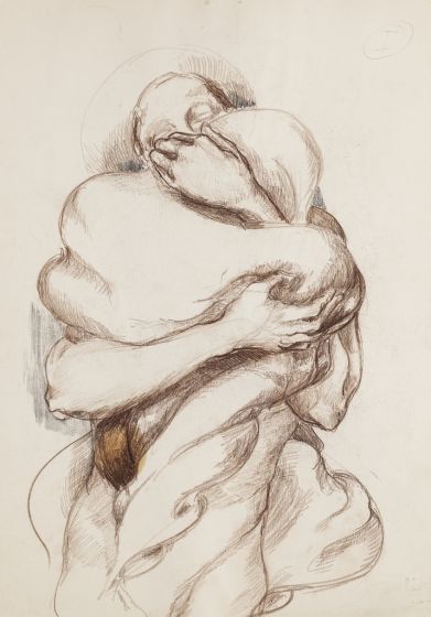 Nude Study" by Debora Sinibaldi - Contemporary Artwork