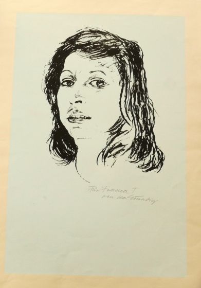  "Portrait" by Anonymous artist - Modern Artwork