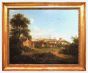 Pair of Tuscan Landscape with City by an European artist - Old Masters