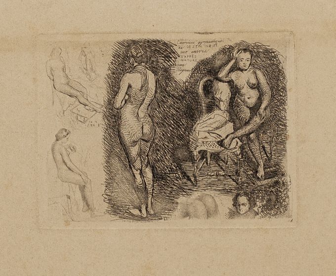 Nude  by  Isac Regnaut - Modern Artwork