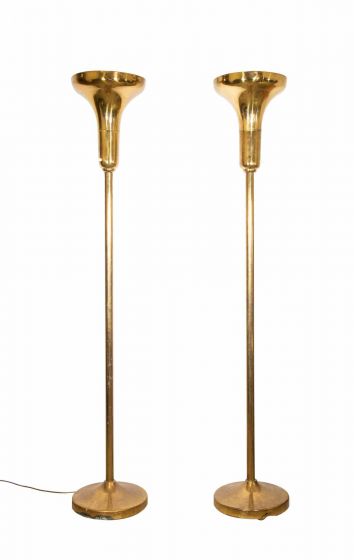 Pair of Luminator Floor Lamps - Italy 1960s