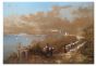 Bay Of Naples by Thomas Charles Leeson Rowbotham - Old Master Artwork