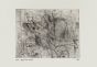 Figure is an original etching on cardboard, realized by Sergio Barletta in 1960.