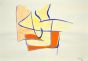 Geometrical Abstract Composition is an original contemporary artwork realized by the Italian artist Giorgio Lo Fermo (Messina, 1947) in 2020.