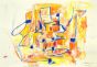Geometrical Abstract Composition is an original contemporary artwork realized by the Italian artist Giorgio Lo Fermo (Messina, 1947) in 2020.