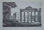 Roman Temples - Set of 4 offset Prints after G. Engelmann
