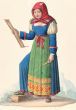Woman In Costume by Michela De Vito - Modern Artwork