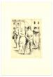 Walking Figures by Wilhelm Gimmi - Modern Artwork