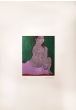 Domenico Cantatore, Donna seduta ( Woman sitting), Etching and Colored Aquatint, 1960, Modern Art, Modern Artwork