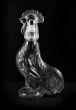 Vintage Glass Rooster Shaped Bottle