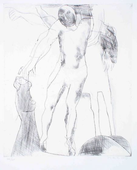 Jugglers - V by Marino Marini - Modern Artwork