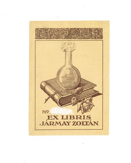 Ex Libris Jarmay Zoltan - Modern Artwork