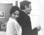 The Italian Actors Marcello Mastroianni and Laura Morante