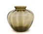 Vintage Fumé Glass Vase - Design and Decorative Objects