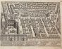 Pianta dei Giardini di S.Maria - Roma is an original drawing in etching technique on ivory-colored paper, realized by Anonymous Artist of the 17th Century.
