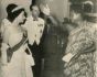 Queen Elizabeth,  Prince Philip and Chief of Protocol Osei Bonsu