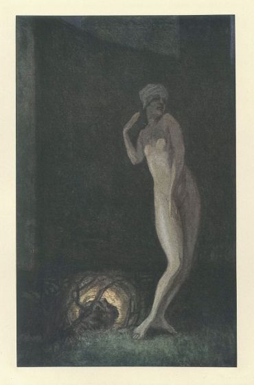 Salome Tanzt by Franz Von Bayros (Choisy Le Conin) - Modern Artwork