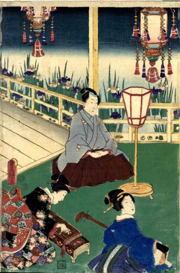 Utagawa Kunisada - Geinjie - Modern Artwork
