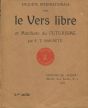 Enquete Internationale sur le Vers Libre